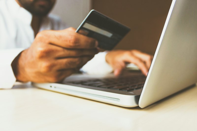 Paying with a card online